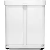 Simplehuman Prullenbak Liner Pocket Wit Staal 34+24L