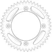 Rk A3245-51ha7 Achtertandwiel