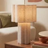 LumenXL Linnen tafellamp Hiko
