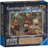 Ravensburger puzzel EXIT Hexenküche 759 stukjes escape room spel.