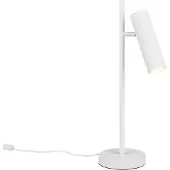 TRIO SOKA - Tafellamp - Wit mat - excl. 1x GU10 5 W - Snoerschakelaar
