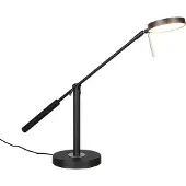 TRIO Bureaulamp Monza zwart
