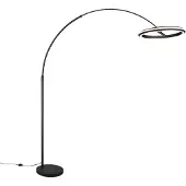 TRIO Vloerlamp Amador zwart