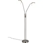 TRIO Leeslamp Monza Nikkel