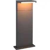 TRIO Sokkellamp buiten Ravi, zwart, Aluminium, Modern, Sokkellamp
