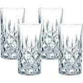 Nachtmann Noblesse hoge tumblers - 38 cl - set van 4
