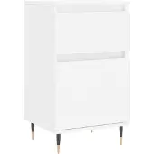 vidaXL Dressoir 40x35x70 cm bewerkt hout wit
