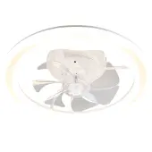 TRIO Witte ventilator Skaulo design Ø 50cm