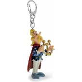 Plastoy - Astérix Porte-clés Assurancetourix jouant de la lyre