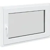 vidaXL Kleur binnenkant kelderraam Wit RISOR 90 x 50 cm