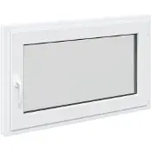 vidaXL Kelderraam RISOR 100 x 60 cm PVC en Glas Wit