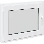 vidaXL Kelderraam RISOR 80 x 60 cm PVC en Glas Wit