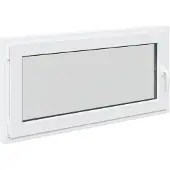 vidaXL Kleur binnenkant kelderraam Wit RISOR 120 x 60 cm