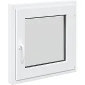 vidaXL Kelderraam RISOR 60 x 60 cm PVC en Glas Wit