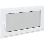 vidaXL Kelderraam RISOR 110 x 50 cm PVC en Glas Wit
