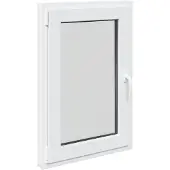 vidaXL Kelderraam RISOR 60 x 80 cm PVC en Glas Wit