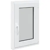 vidaXL Kelderraam RISOR 50 x 75 cm PVC en Glas Wit