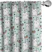 Abakuhaus Kattengordijnen – Feline Regenboogstaart – 2x75x225 cm