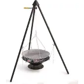 Barbecook Junko - Driepoot hout BBQ - Grilloppervlak 60cm - Incl. Draagtas