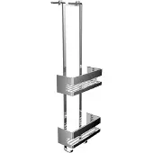 Emco System 2 etagère met 2 korven chroom 354500125