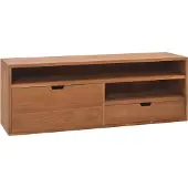 Sonstiges Tv-meubel 110x30x40 cm massief teakhout