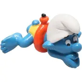 Schleich Zwemmende Smurf - zwemdiploma tip - 5,5 cm