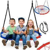 Neo-Sport Ooievaarsnest Swingo 95 cm blauw-rood