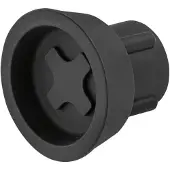 Rockboard 3-pin XLR-Male Dust Cover - Accessoire voor effec-units