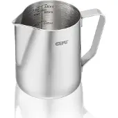 GEFU Melkkan Barista Zilver 350 ml