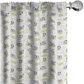 Abakuhaus Gordijnen – set van 2, microvezel, 75x225 cm – lavendel, halfverduisterend
