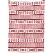 Abakuhaus Tafelkleed Winter-Sneeuwvlok Strepen – 140×170 cm – Wasbaar, Indoor/Outdoor