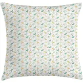Abakuhaus Gedempte Kleuren Kussenhoes – Dubbelzijdig bedrukt – 40x40 cm
