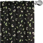 Abakuhaus Roze Gordijnen – 2x75x175 cm – Mikrofaser, Halve verduistering
