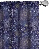 Abakuhaus Gordijnen – 2x75x245 cm – Veelkleurig, halfverduisterend
