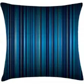Abakuhaus Havenstrepen Kussenhoes – 45x45 cm – Marine/Teal – Dubbelzijdig bedrukt