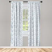 Abakuhaus Kleuterklas gordijnen – 2x75x175 cm – microvezel – paars/grijs