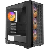 SMX Grid - Mid Tower Behuizing ATX Tempered Glass Zwart