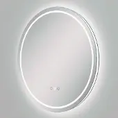 Balmani Ghost Touch rond badkamerspiegel Ø 60 cm met spiegelverlichting en anti-damp