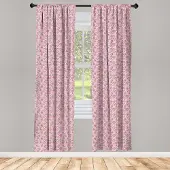 Abakuhaus Liebe Gordijnen – 2x75x175 cm – microvezel – gedeeltelijke verduistering