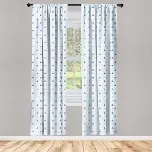 Abakuhaus Anker gordijnen – 2x75x225 cm – microvezel, halfverduisterend