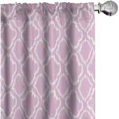 Abakuhaus Ikat Voorhangen – 2x75x245 cm – Halverduisterend – Mikrofaser