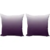 Abakuhaus Ombre kussenhoes – 60x60 cm – dubbelzijdige bedrukking – Aubergine