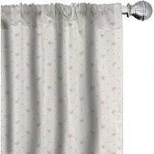 Abakuhaus Roze Stippen – Voorhangen – 2x75x245 cm – Microvezel