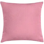 Abakuhaus Kussenhoes – 40x40 cm – Klavertjevier-patroon – Pastelroze/Wit