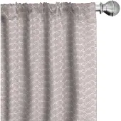 Abakuhaus Gordijnen – Monochrome bladeren – 2x75x245 cm – Licht zalmroze