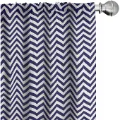 Abakuhaus V80 Voorhangen – 2x75x175 cm – Mikrofaser – Marineblauw