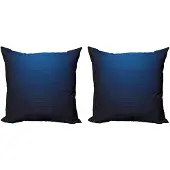 Abakuhaus Marine Kussenhoezen Set – Dubbelzijdig Digitaal – Donkerblauw
