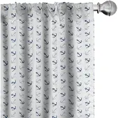 Abakuhaus – Anker Voorhangen – 2x75x175 cm – Mikrofaser, Halfdonker