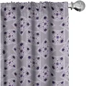Abakuhaus – Gordijnen 2-delige set 75x175 cm – Microvezel lila paars