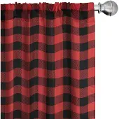 Abakuhaus Plaid gordijnen – 2x75x245 cm – microvezel – Schotse ruit